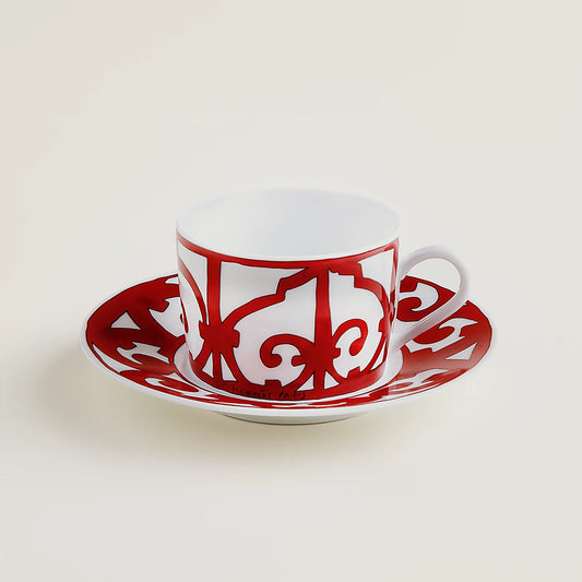 HERMES - Tazza da tè con piattino Balcon du Guadalquivir